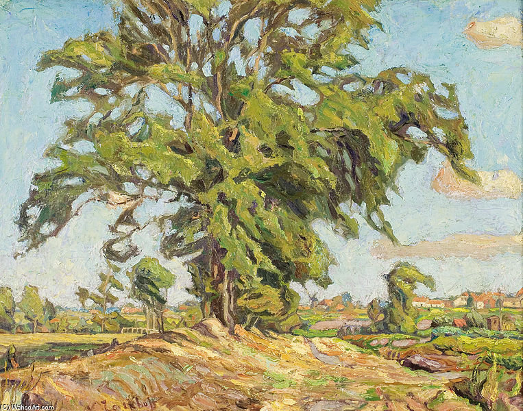 Tree Outside The Village — Nikolai Aleksandrovich Tarkhov