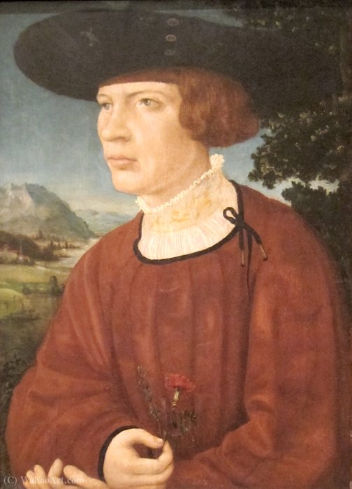 Portrait Of A Young Man — Jörg The Elder Breu