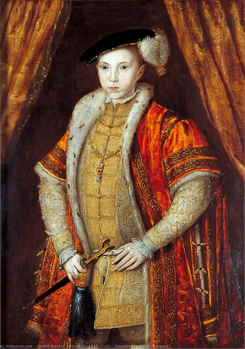 Edward Vi (1537–1553), Founder Of Christ's Hospital — Guillim Scrots