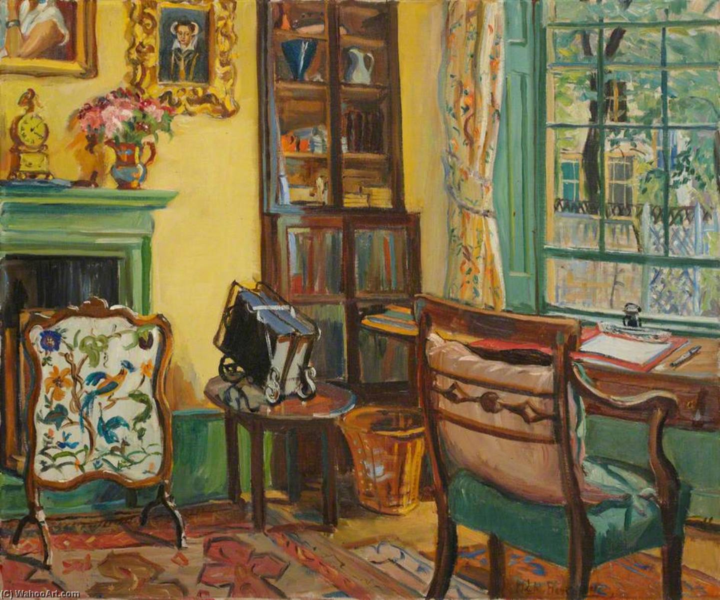 Interior, Princess Gardens, London — Marie Louise Roosevelt Pierrepont