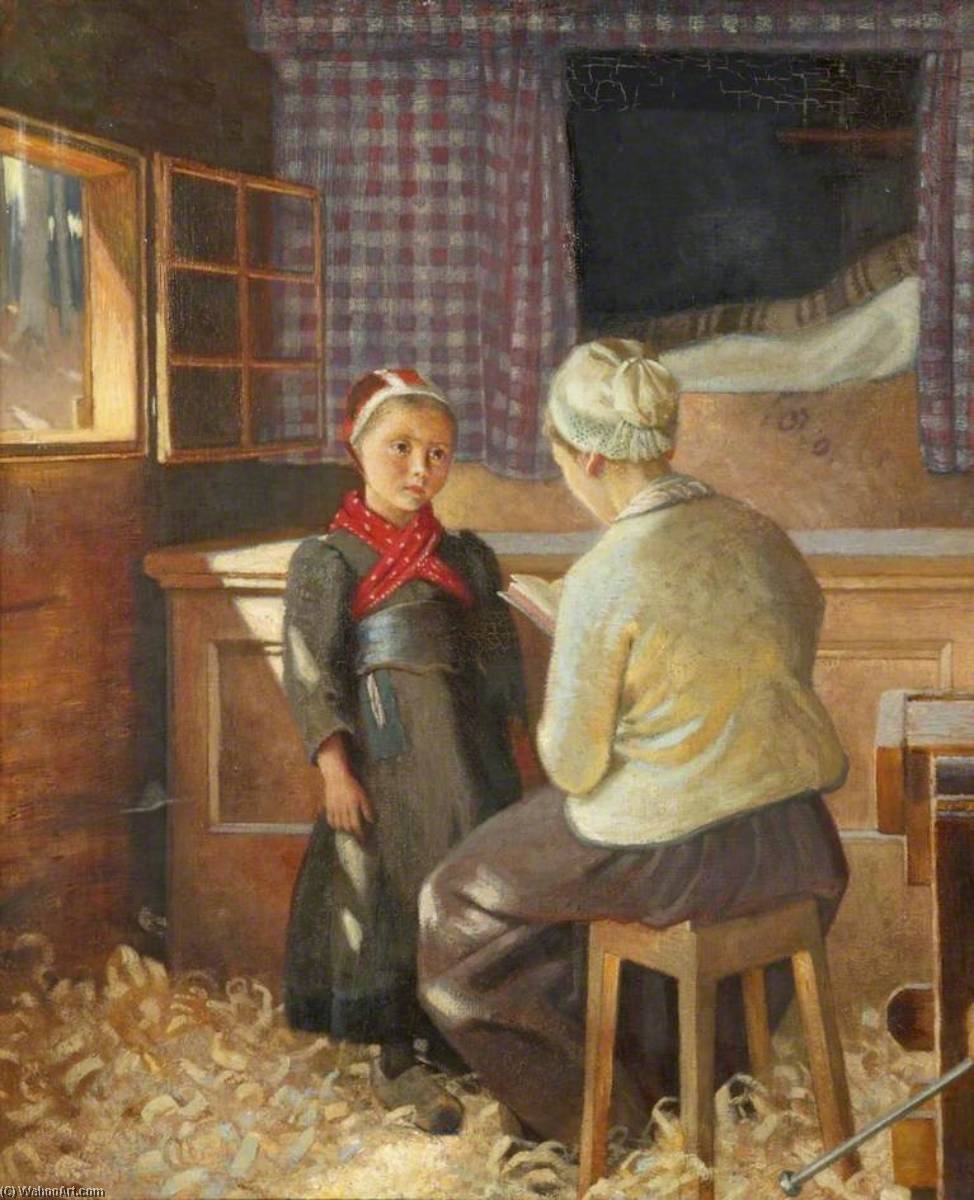 The Lesson — Marianne Stokes