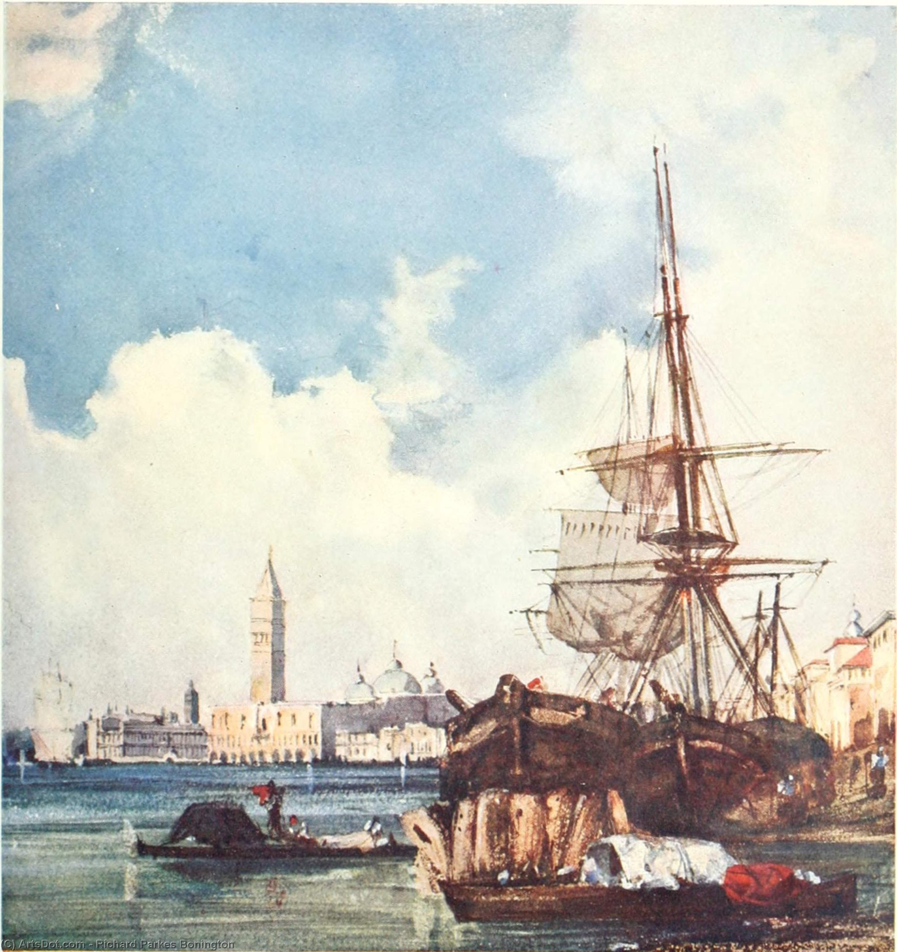 View Of Venice — Richard Parkes Bonington