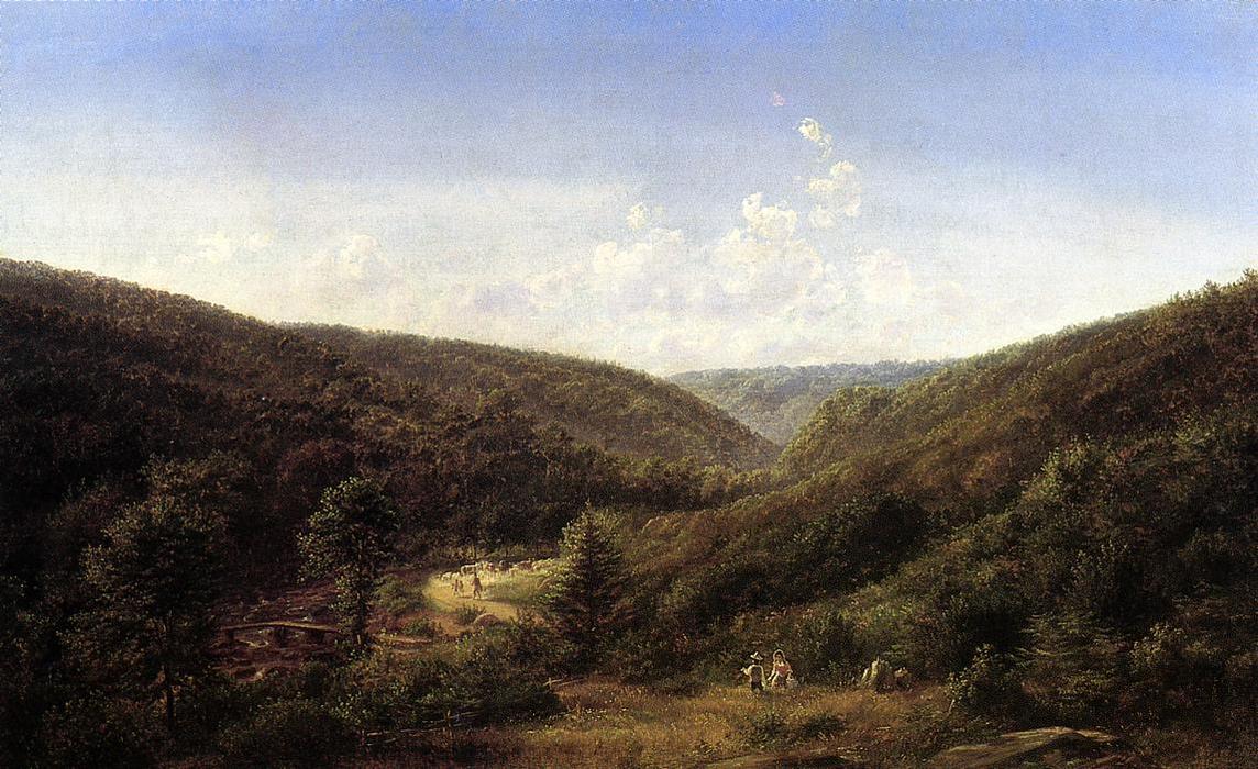 Countryside Along The Susquehanna — Joachim Ferdinand Richardt