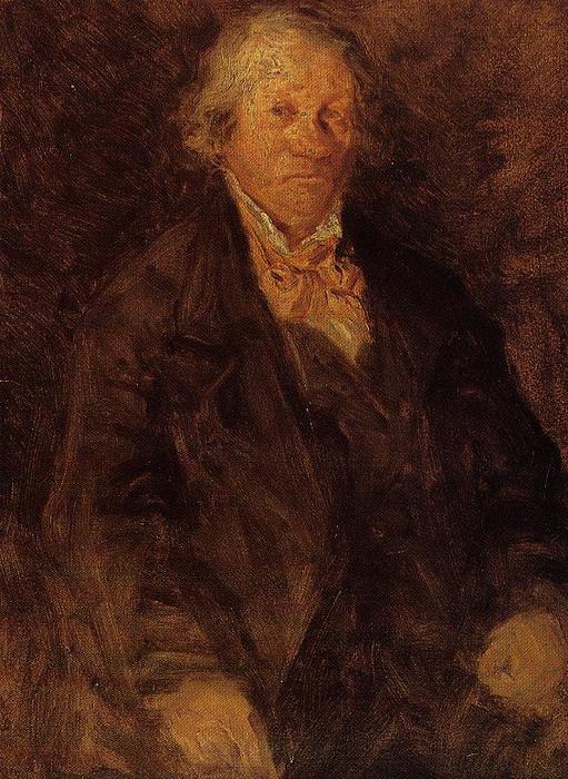Portrait Of The Artist's Father (leonard-sebastien Boudin) — Eugène Louis Boudin