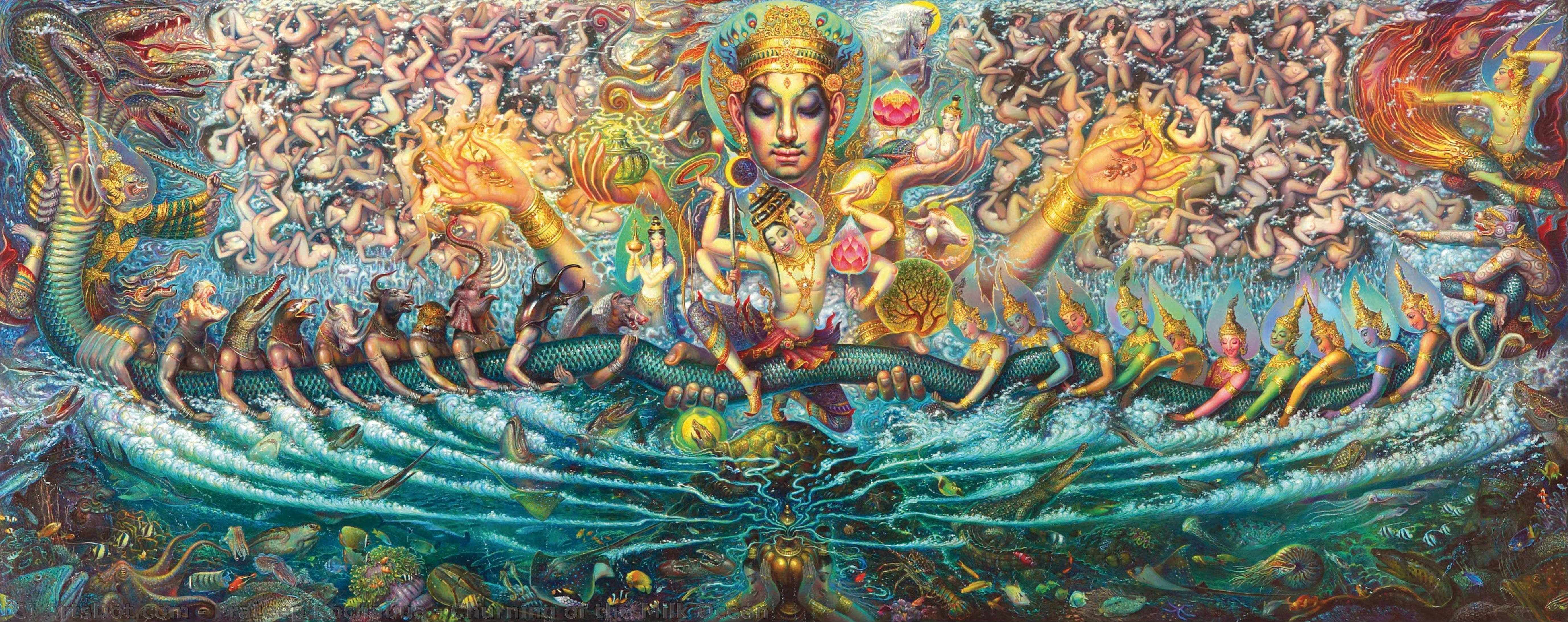 Churning Of The Milk Ocean — Prateep Kochabua