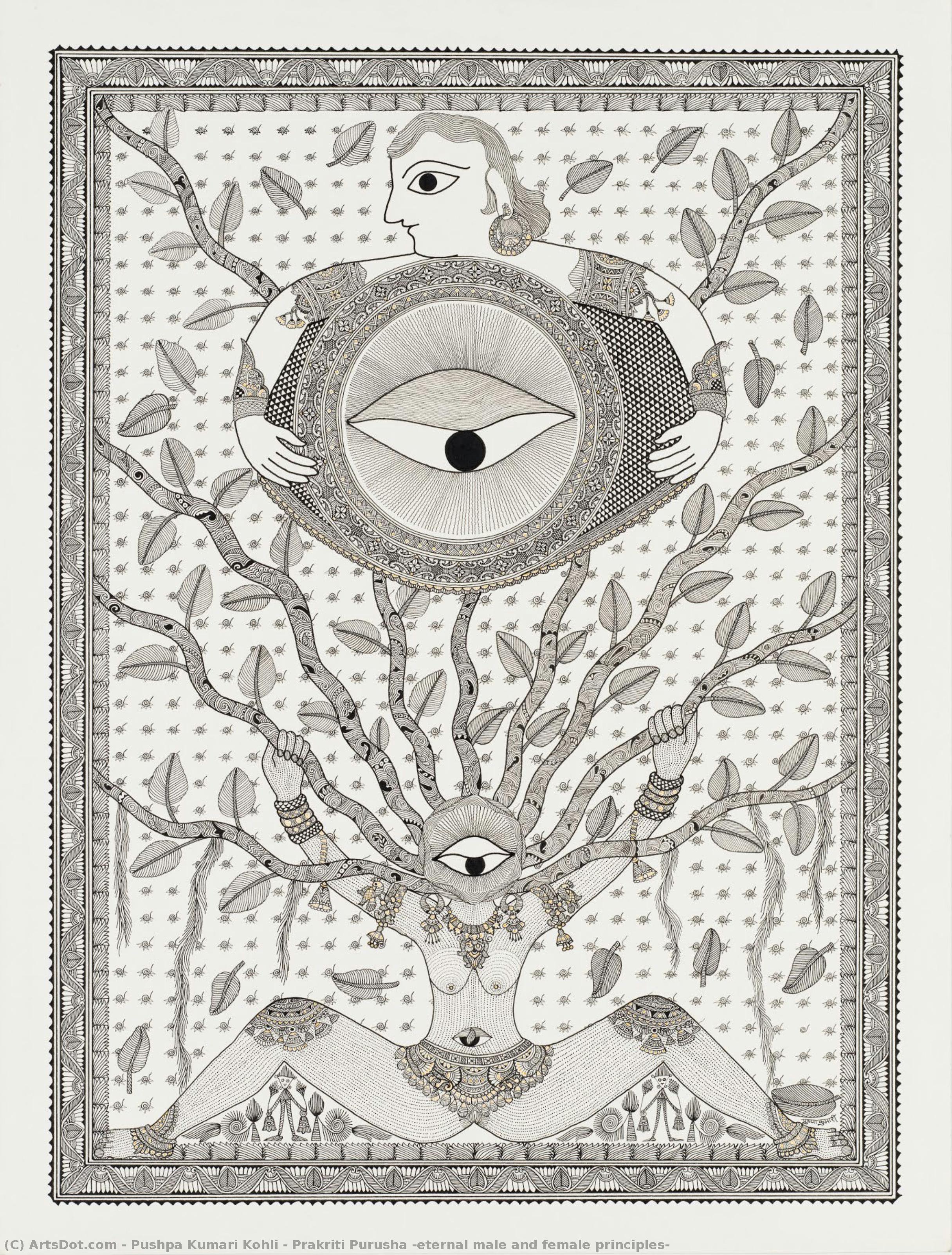 Prakriti Purusha (ewige Männliche Und Weibliche Prinzipien) — Pushpa Kumari Kohli