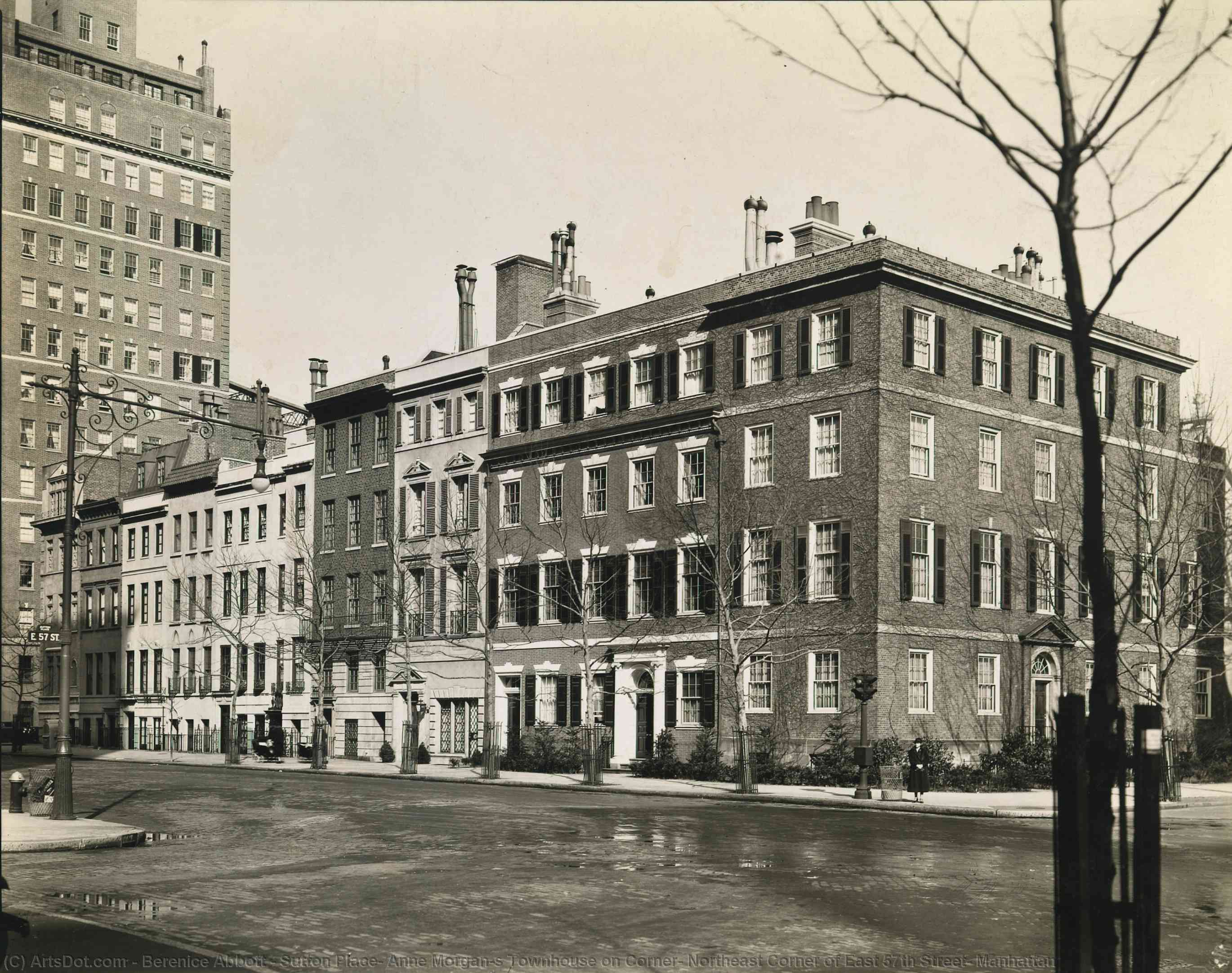 Sutton Place, Anne Morgan's Townhouse On Corner, Northeast Corner Of East 57th Street, Manhattan — Berenis Abot