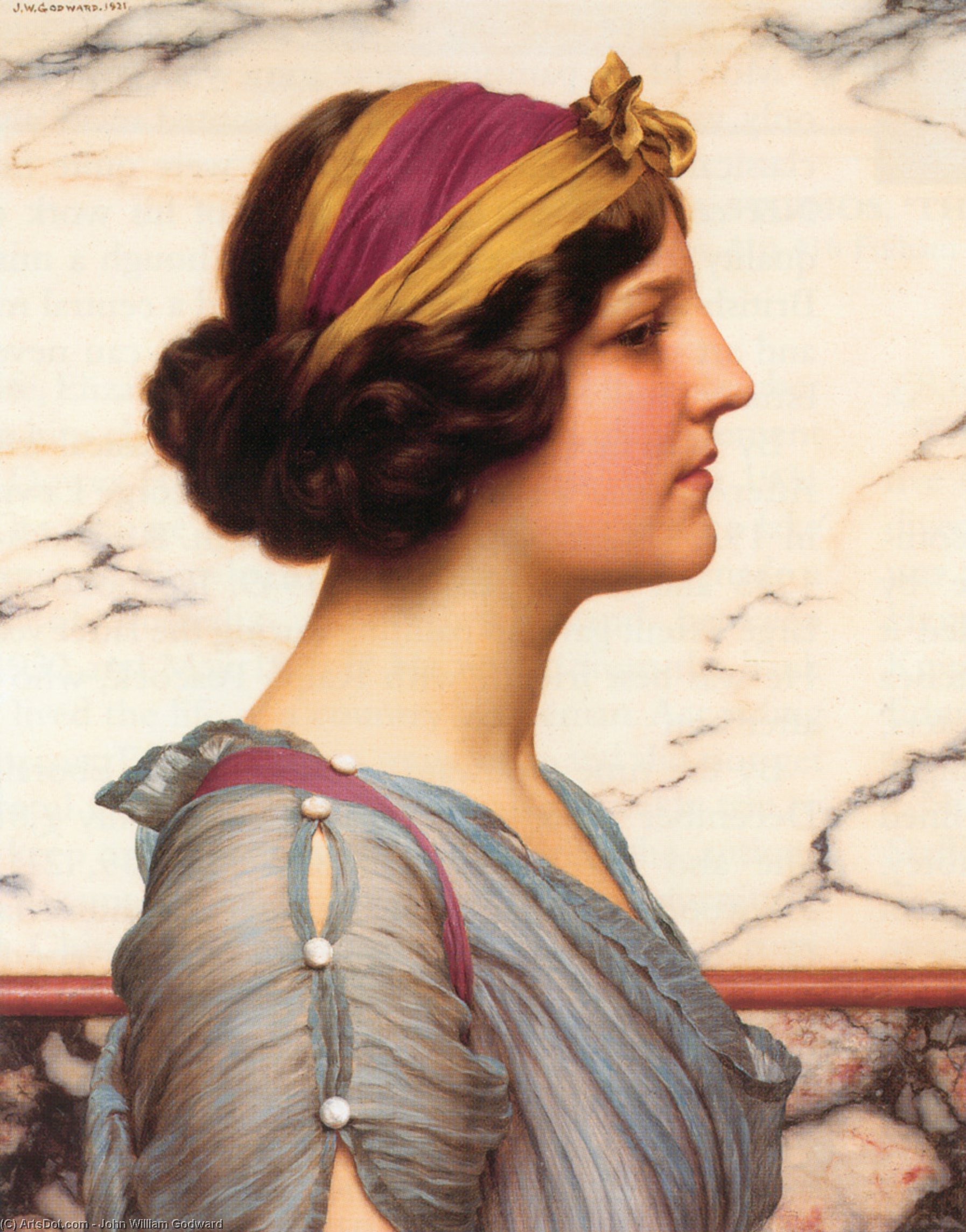 Megilla — R.b.a John William Godward