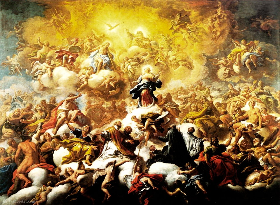 The Triumph And Glory Of The Immaculate Conception — Paolo Di Matteis