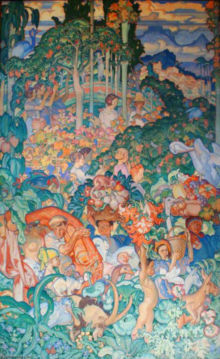 British Empire Panel (5) Canada — Frank Brangwyn