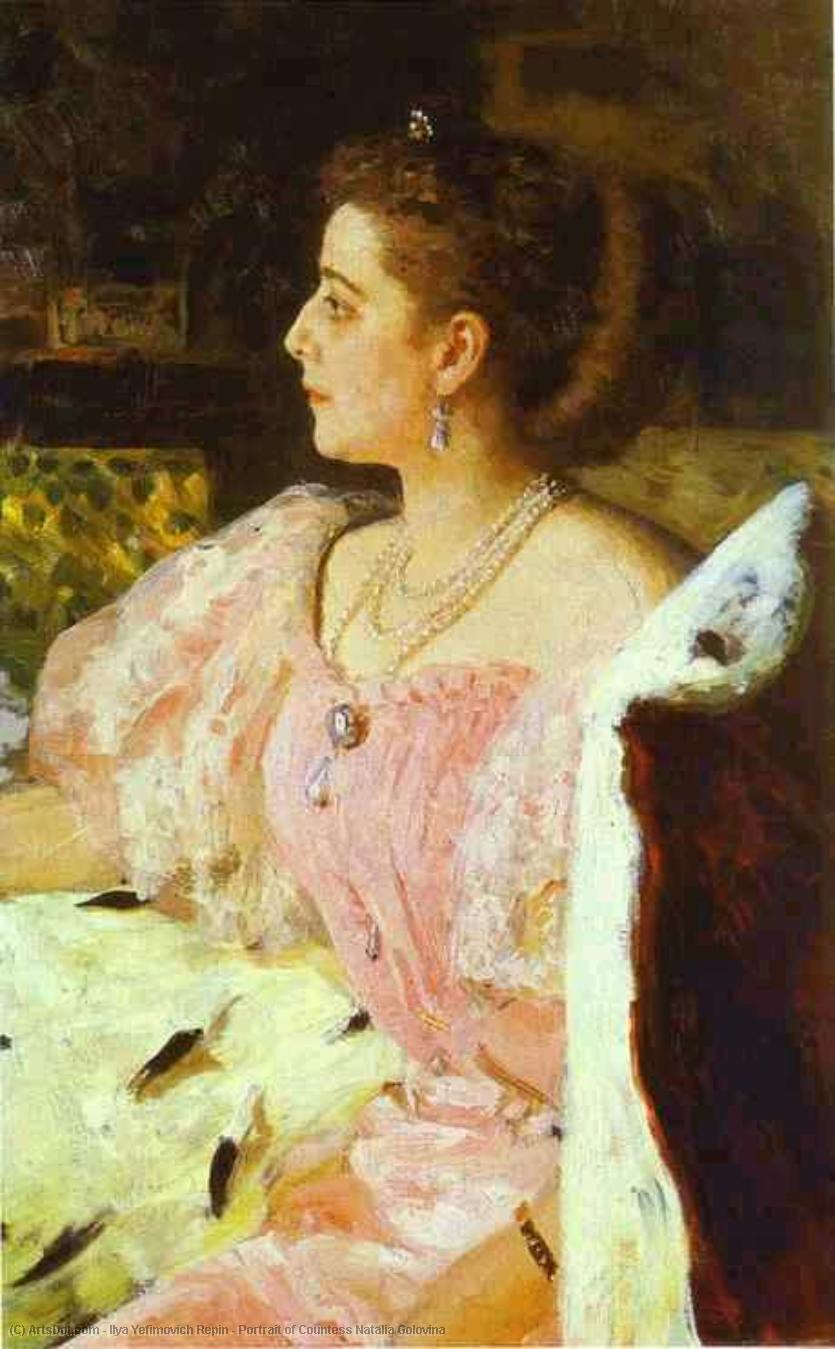Portrait Of Countess Natalia Golovina — Ilya Yefimovich Repin