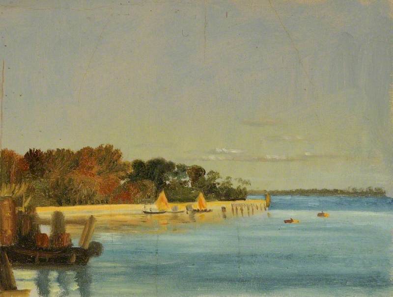 Outside The Public Gardens, Sant'elena, Venice — John Wharlton Bunney