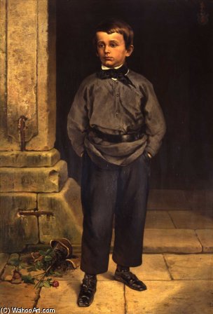 Portrait Of Konrad Von Posern — Ferdinand Von Rayski