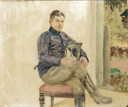 Portrait Of An Officer — Jacek Malczewski