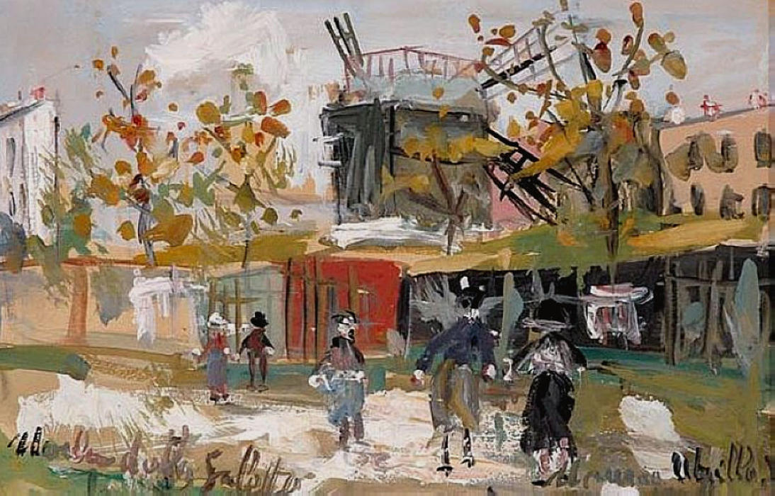 Moulin De La Galette — Maurice Utrillo