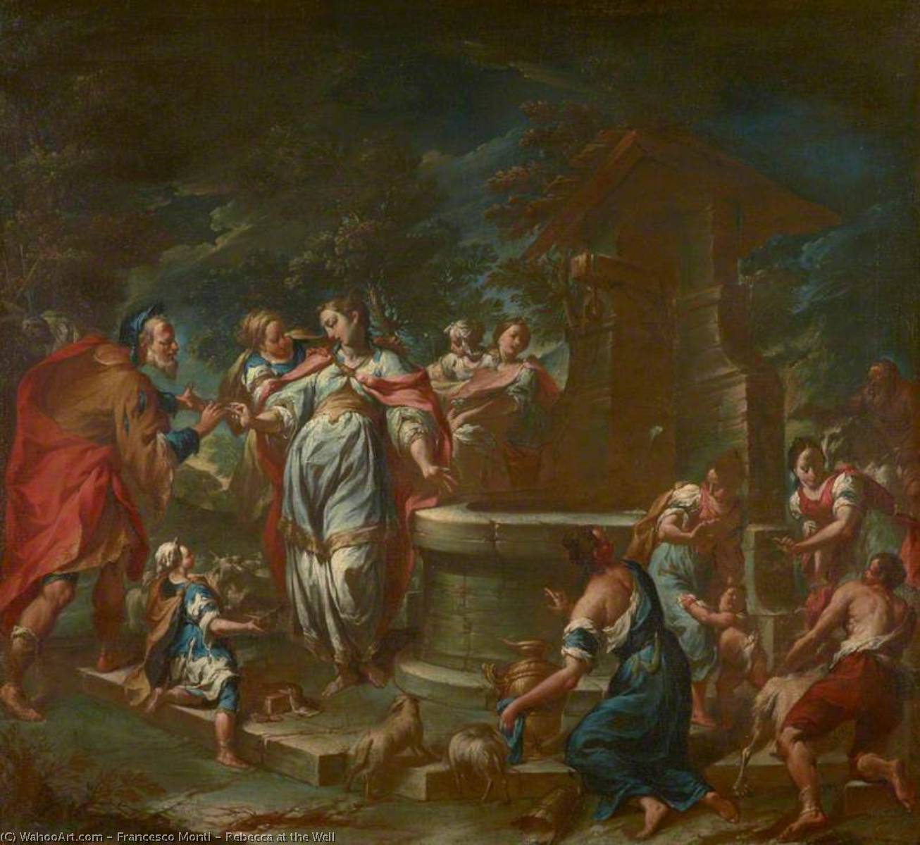 Rebecca At The Well — Francesco Monti