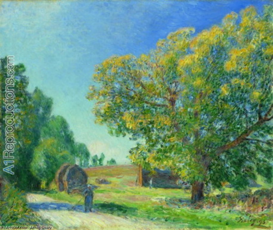 A Forest Clearing — Alfred Sisley