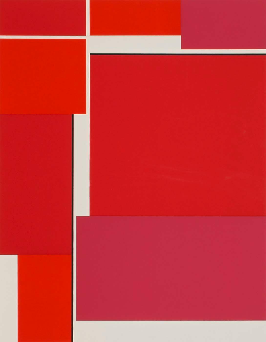 Interlocking Reds — Ilya Bolotowsky