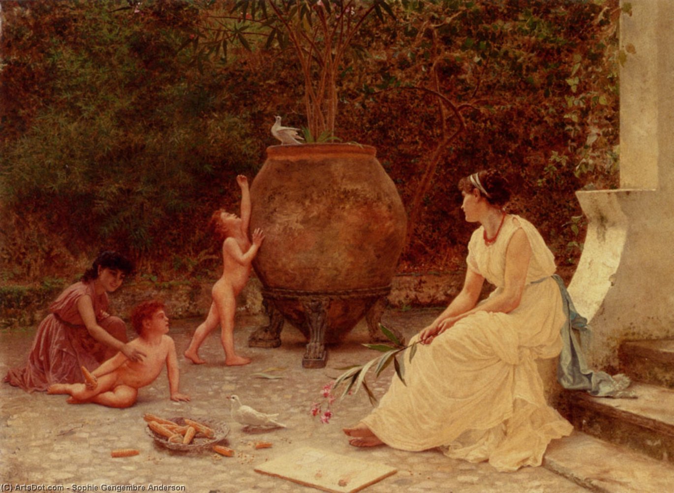 When The Heart Is Young — Sophie Gengembre Anderson