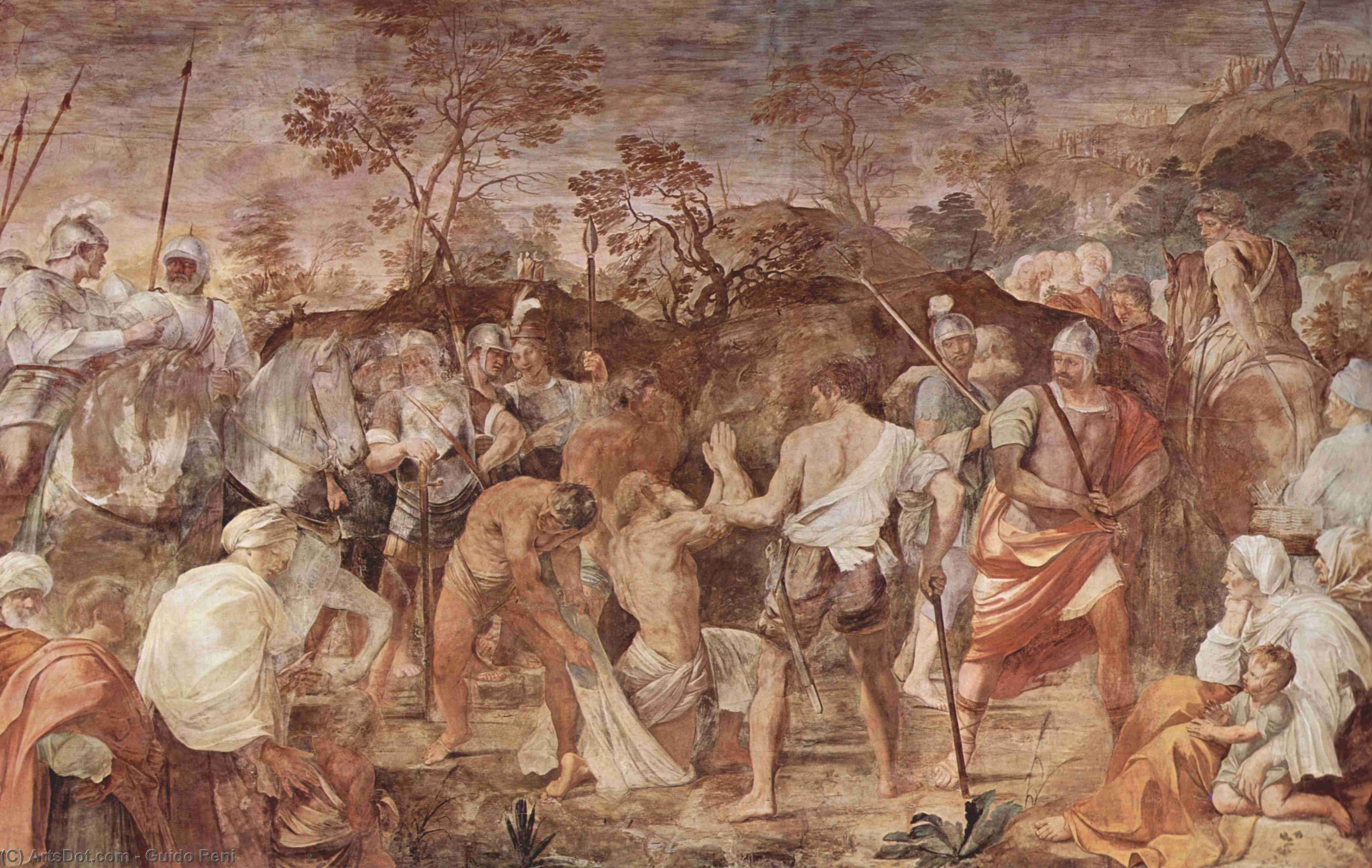 Martyrdom Of St. Andrew (introduction To The Crucifixion) — Reni Guido (le Guide)