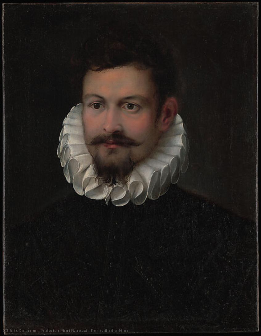Portrait Of A Man — Federico Fiori Barocci