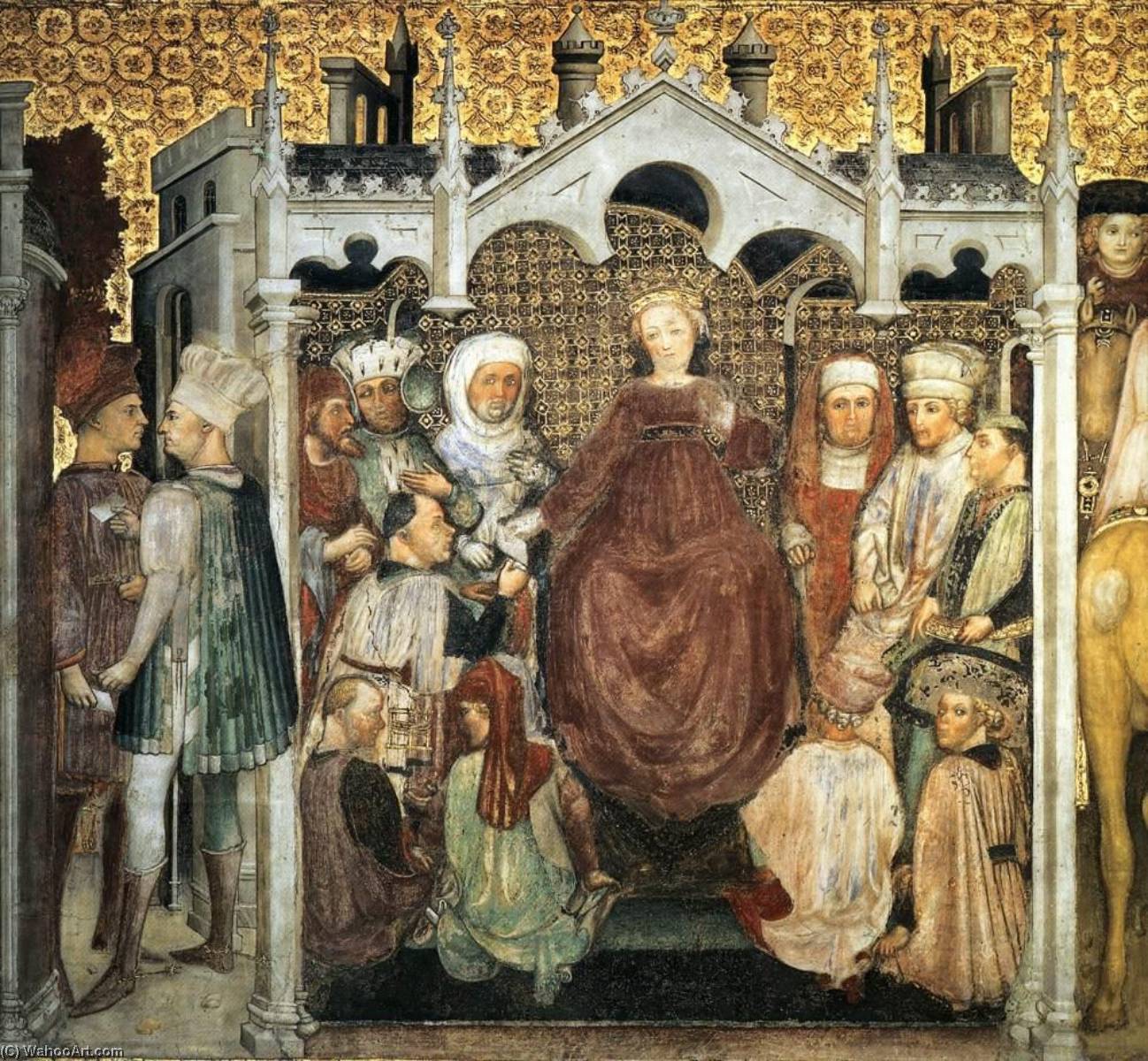 Theodolinda Cycle (scene No. 24) — Franceschino Zavattari