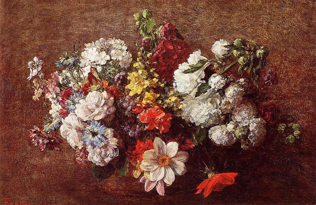 Bouquet Of Flowers 1 — Henri Fantin-latour