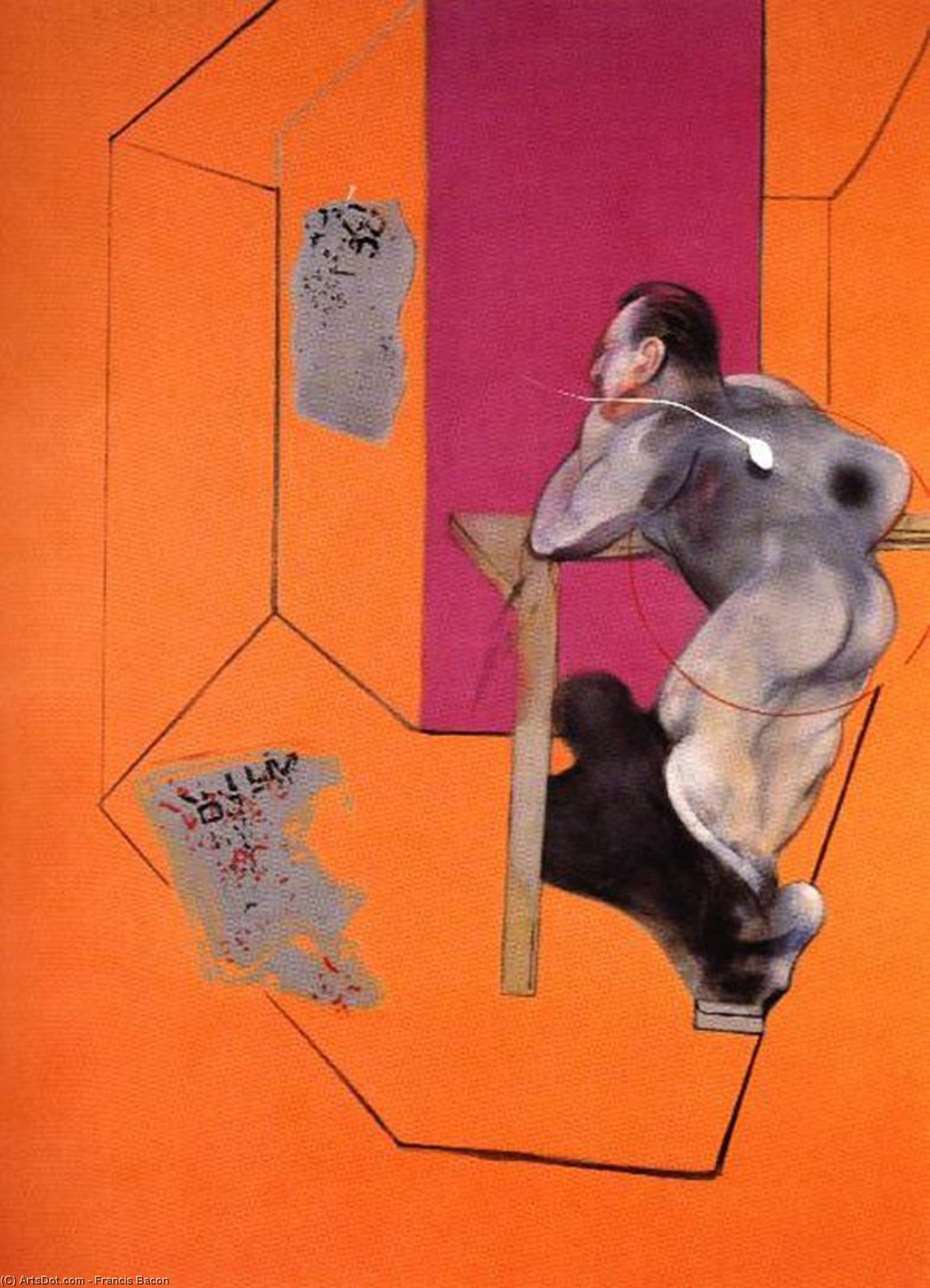 Oedipus And The Sphinx — Бэкон