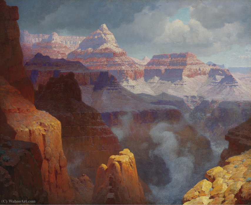 Temple Of The Indian Gods — William Robinson Leigh