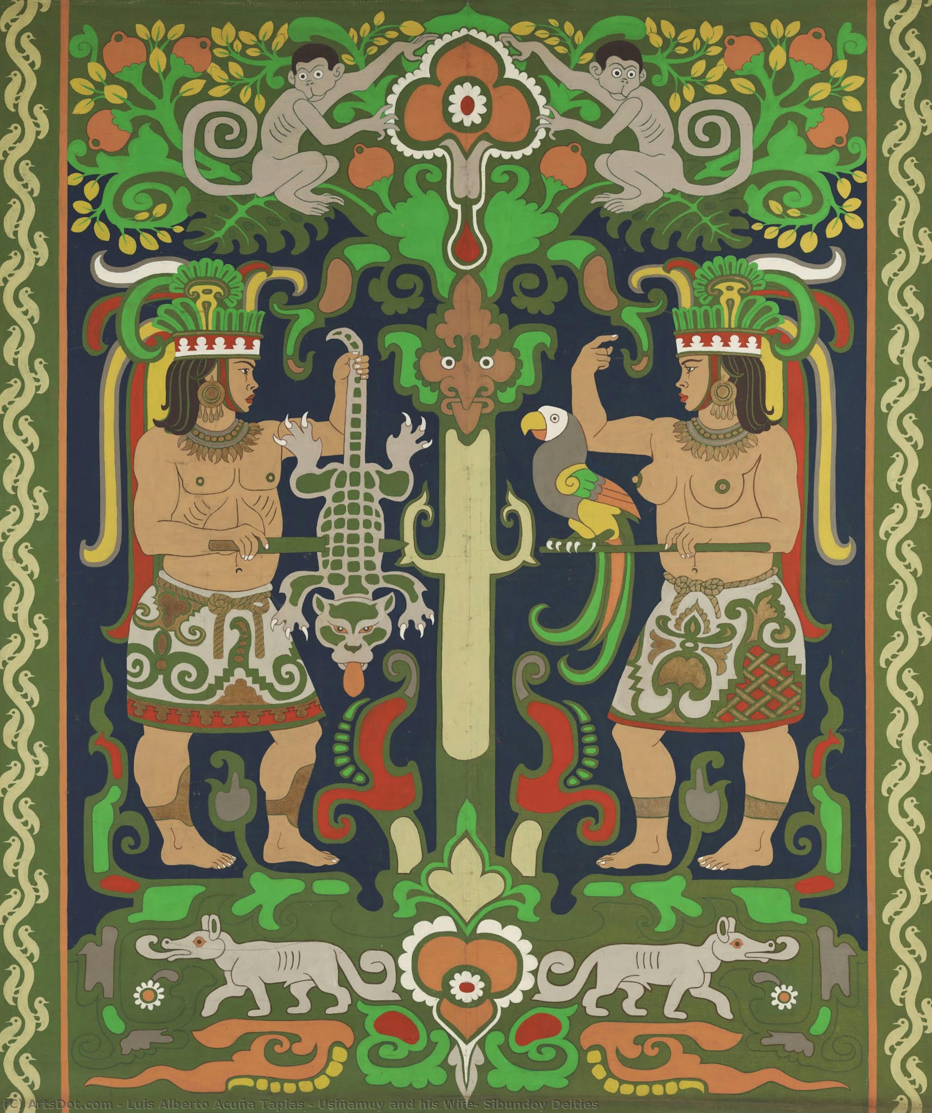 Usiñamuy And His Wife: Sibundoy Deities — Luis Alberto Acuña Tapias