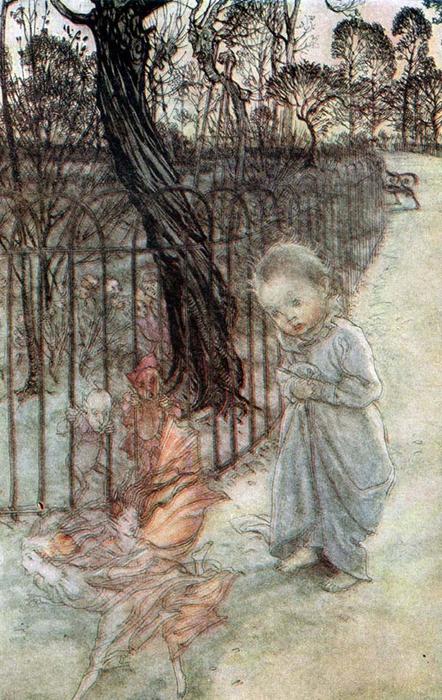 Peter Pan In Kensington Gardens 1 — Arthur Rackham