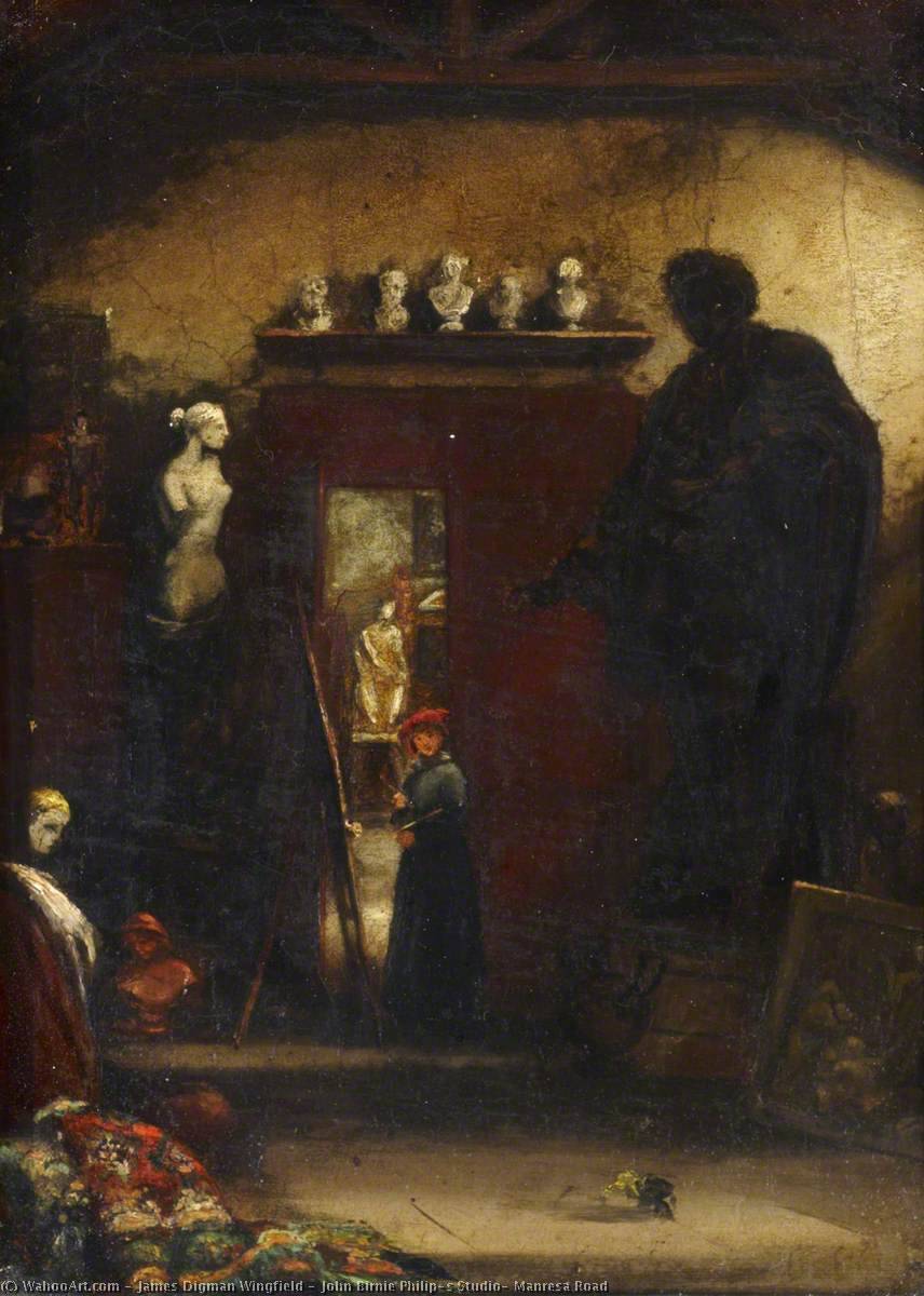 John Birnie Philip's Studio, Manresa Road — James Digman Wingfield