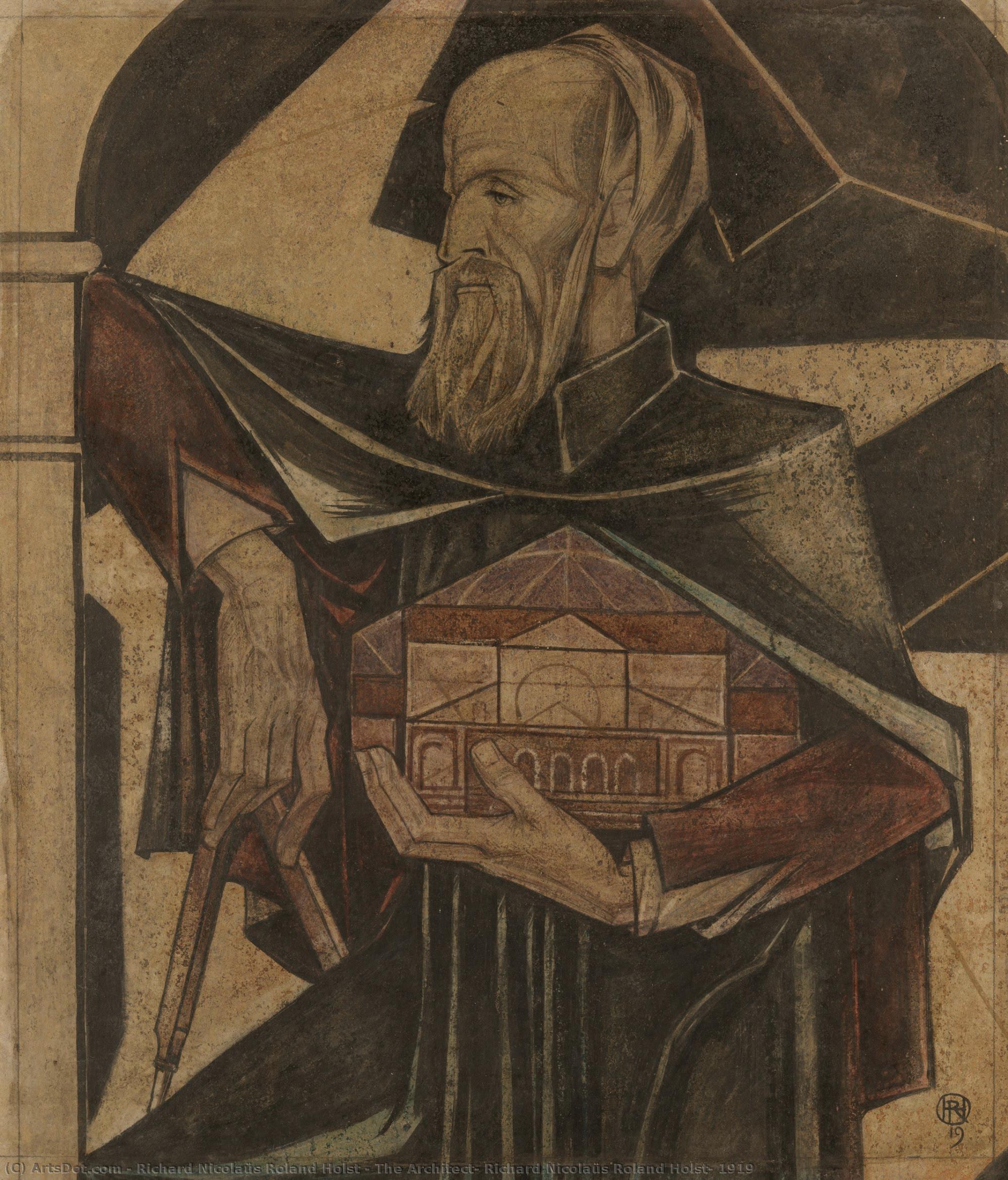 The Architect, Richard Nicolaüs Roland Holst, 1919 — Richard Nicolaüs Roland Holst