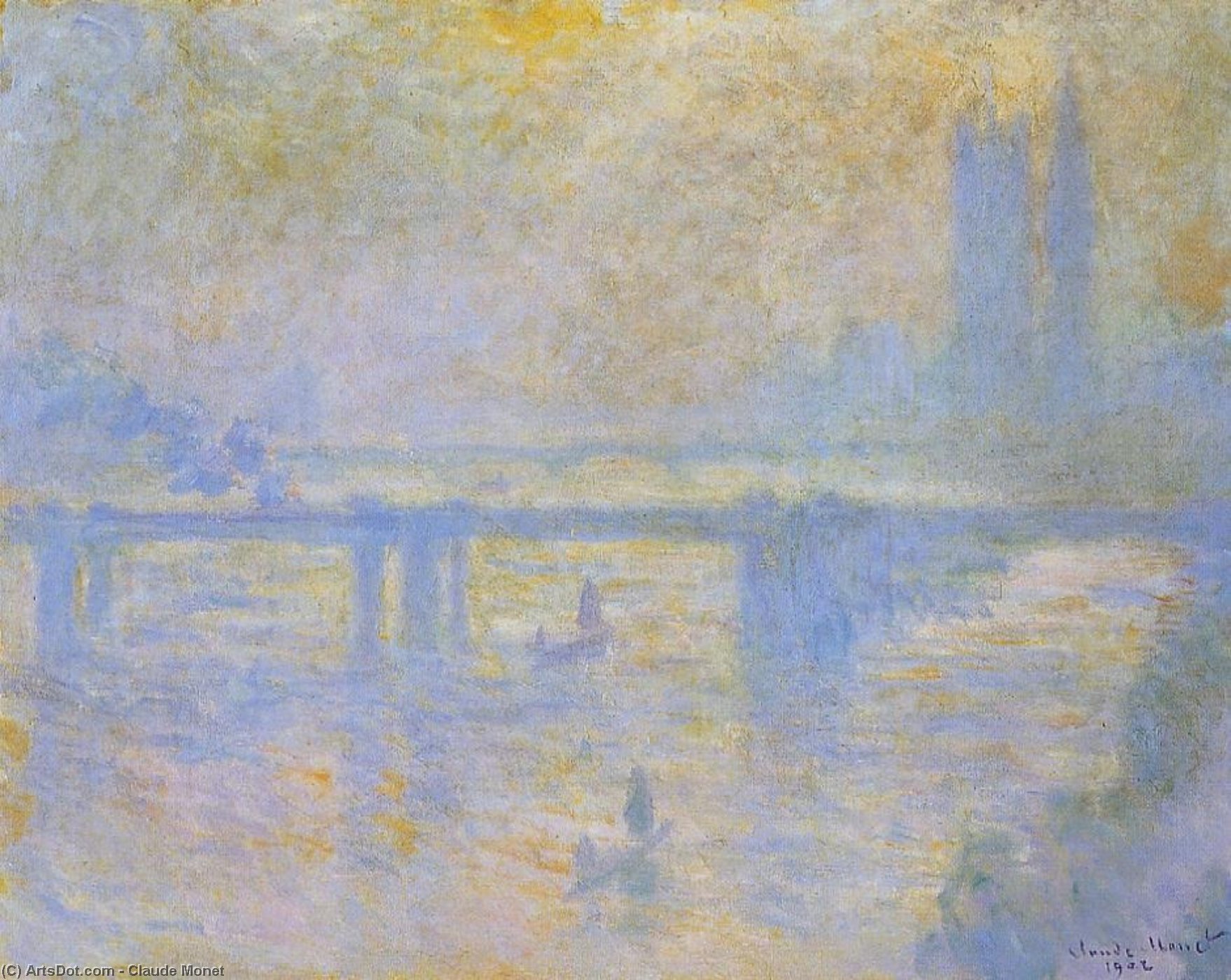 Charing Cross Bridge — Клод Моне