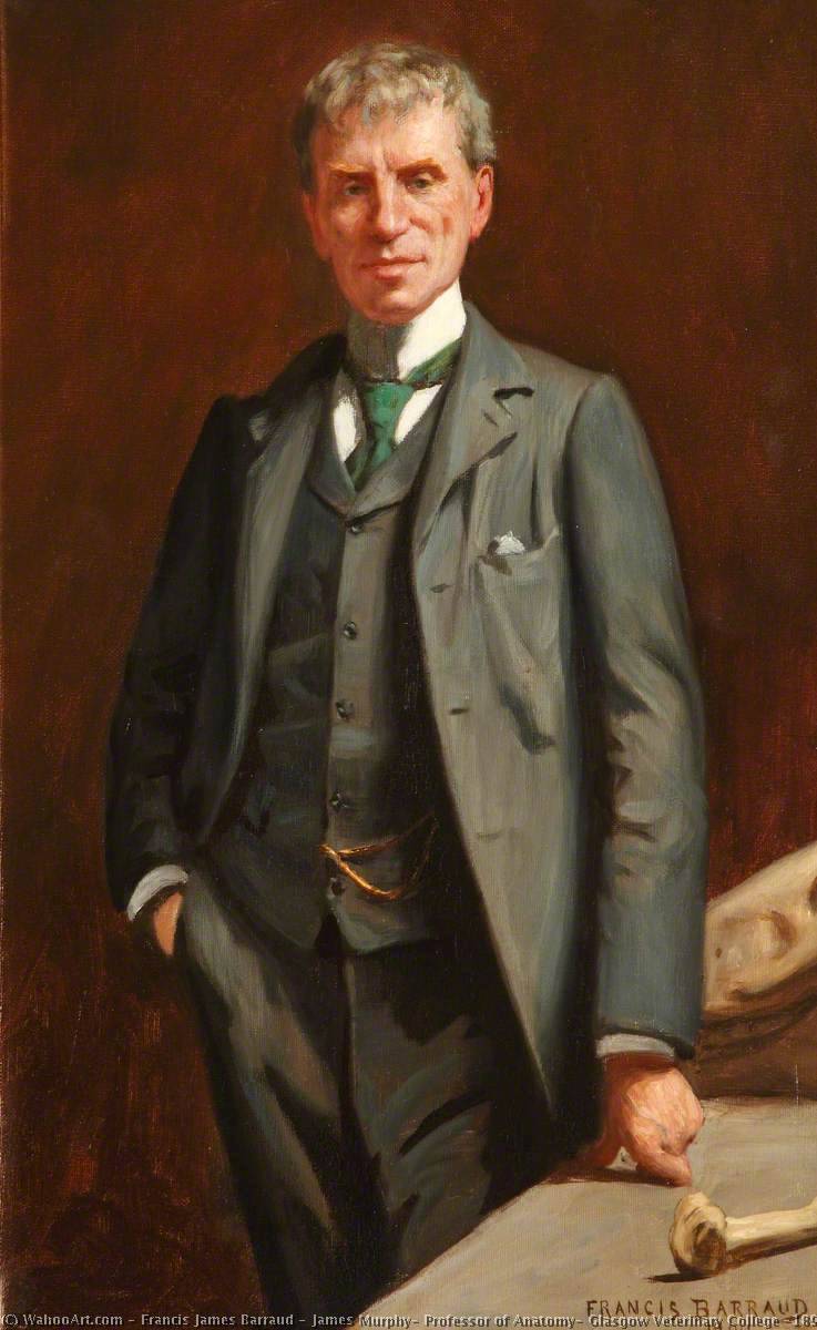 James Murphy, Professor Of Anatomy, Glasgow Veterinary College (1893–1919) — Francis James Barraud
