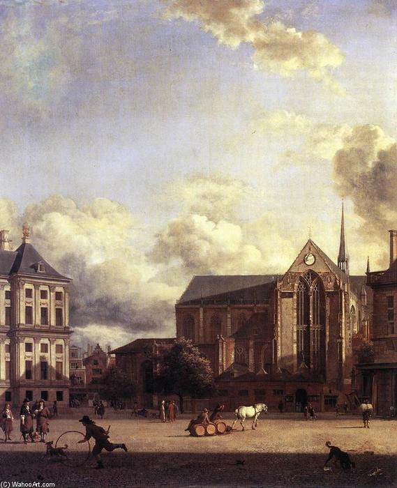 Dam Square, Amsterdam — Jan Van Der Heyden
