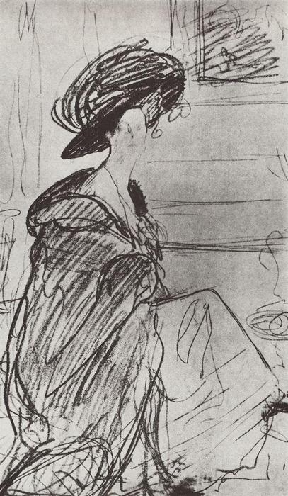 Portrait Of A Princess Olga Orlova — Valentin Alexandrovich Serov