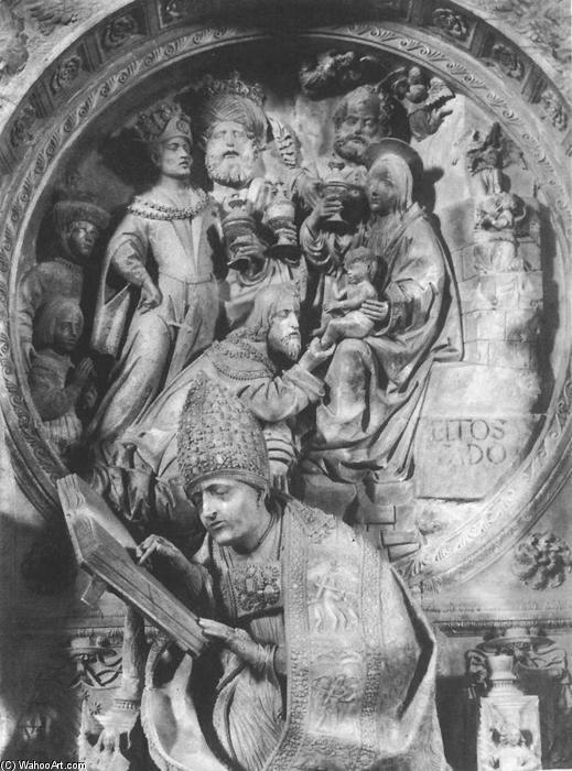 Tomb Of Don Alonso De Madrigal (detail) — Vasco De La Zarza