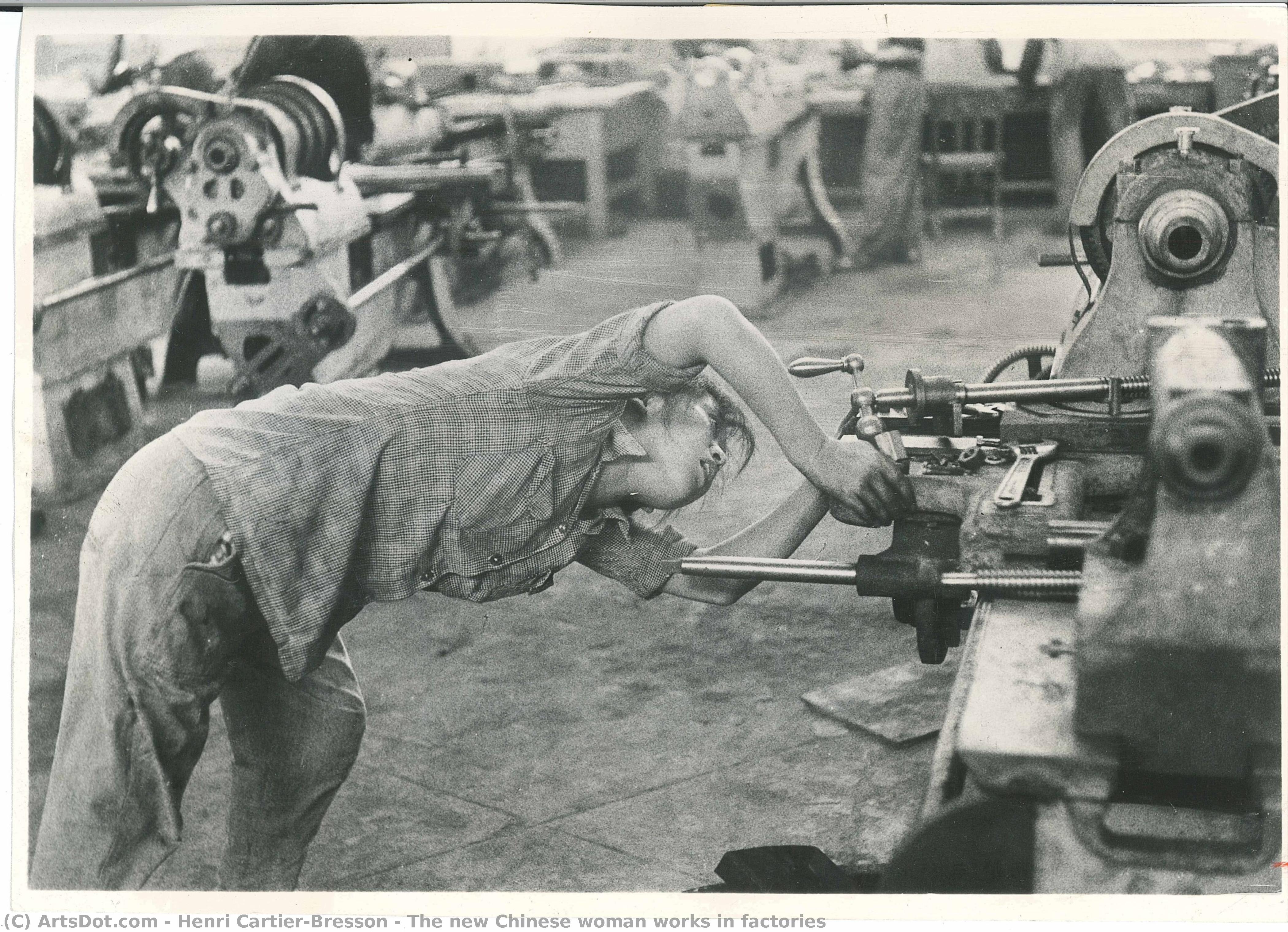 The New Chinese Woman Works In Factories — Henri Cartier-bresson