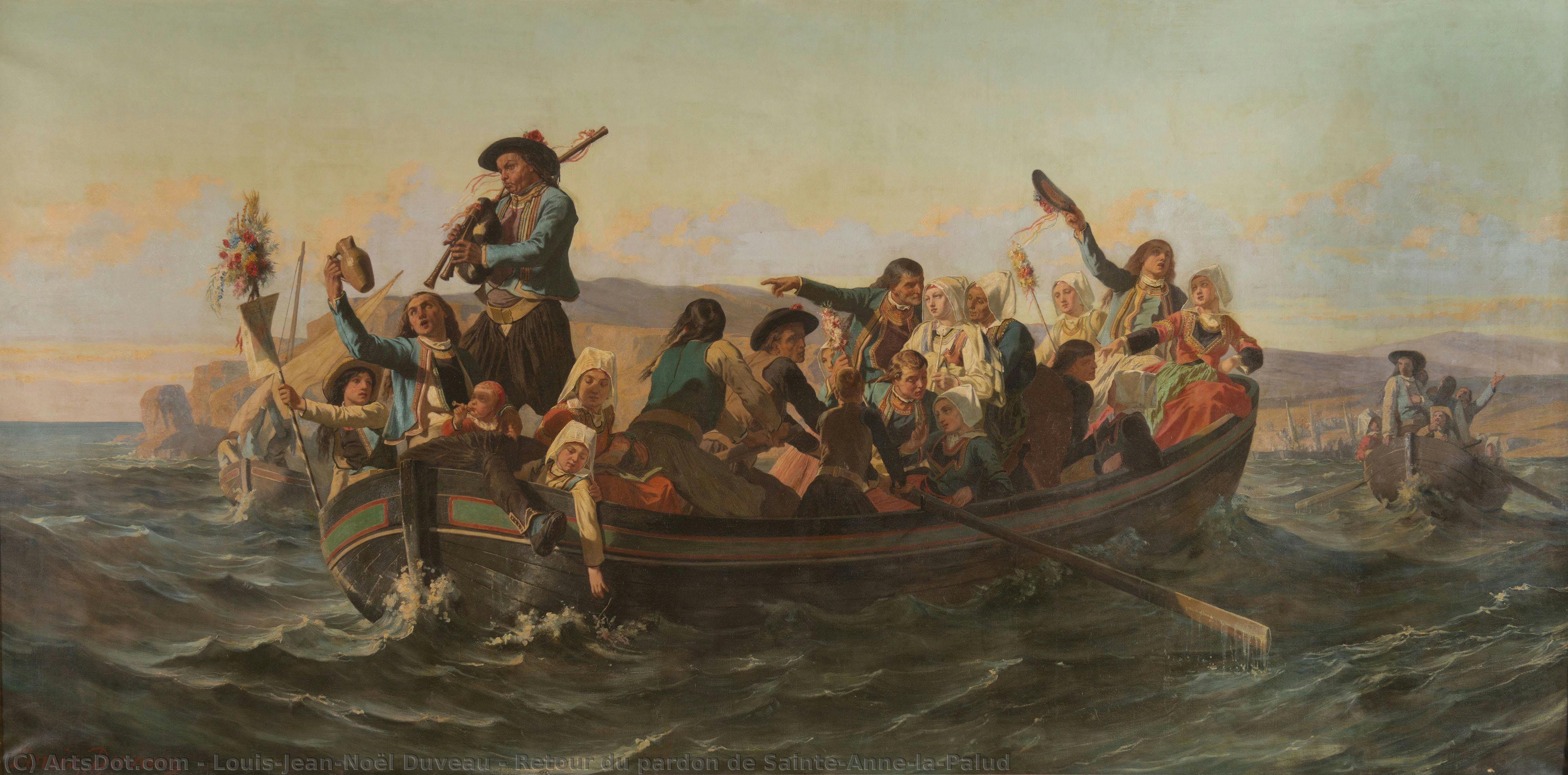 Retour Du Pardon De Sainte-anne-la-palud — Louis-jean-noël Duveau