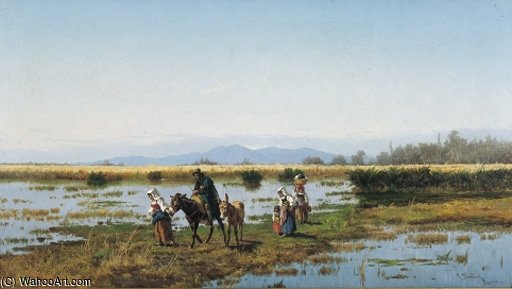 Attraversando Le Paludi (il Traghettatore) — Pietro Barucci