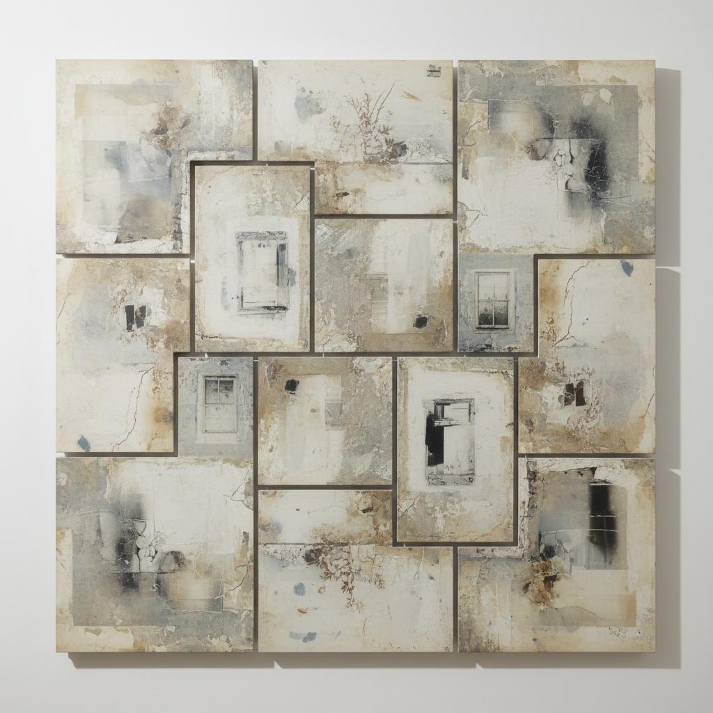 Echoes Of Structure: A Monumental Study In Palimpsestic Decay And Fading Memory — Laurent Fabre