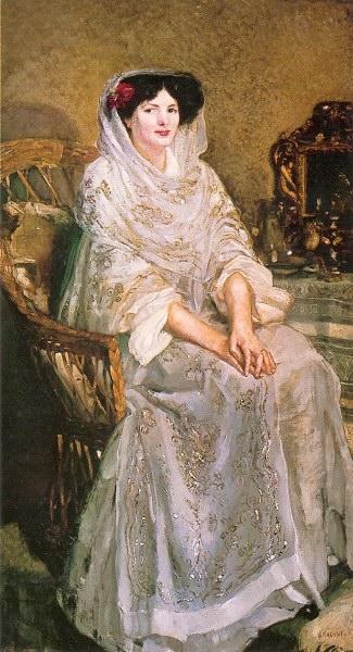 Portrait Of The Artist's Wife — Armando Spadini