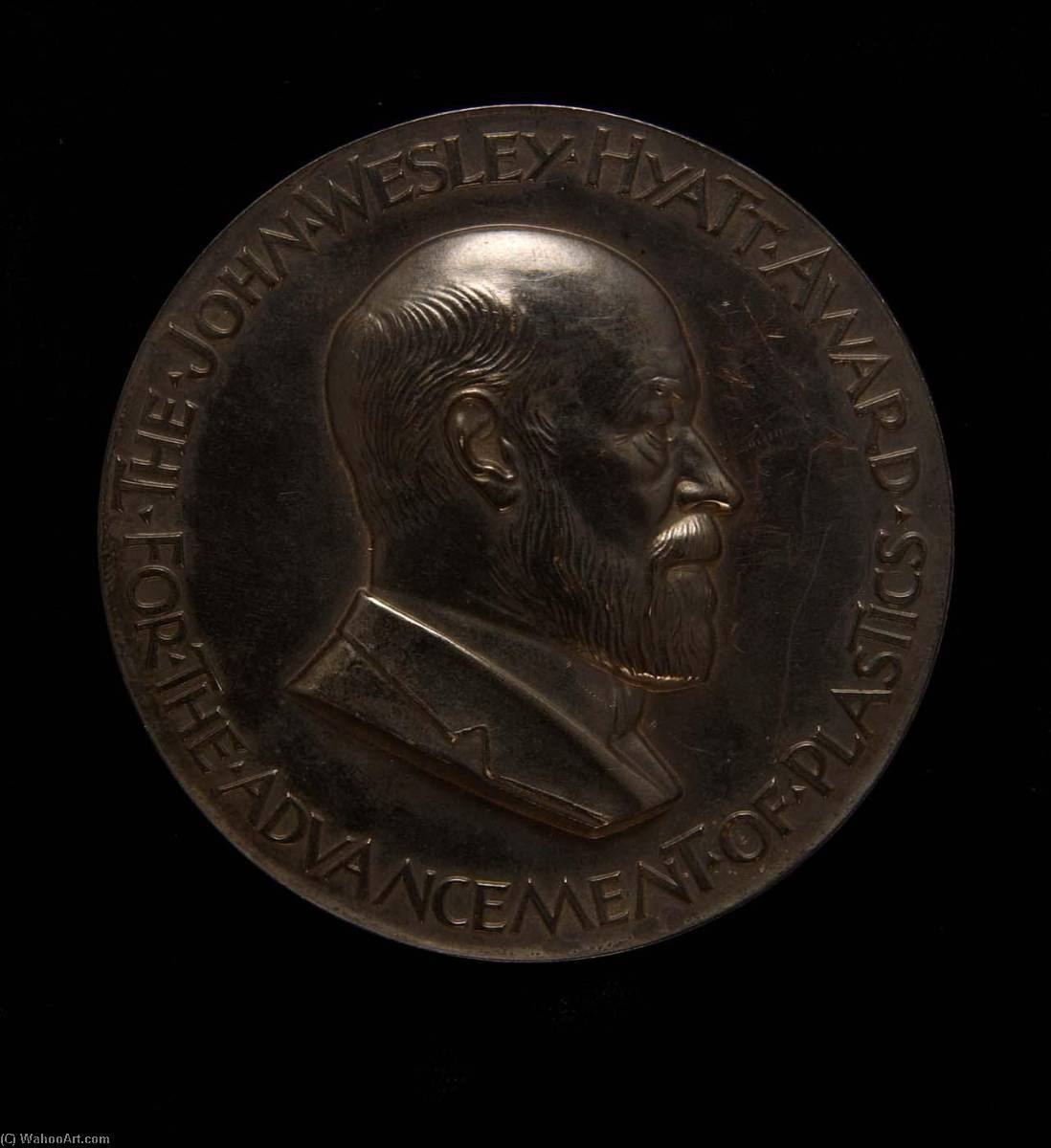 John Wesley Hyatt Award Medal (obverse) — Paul Manship
