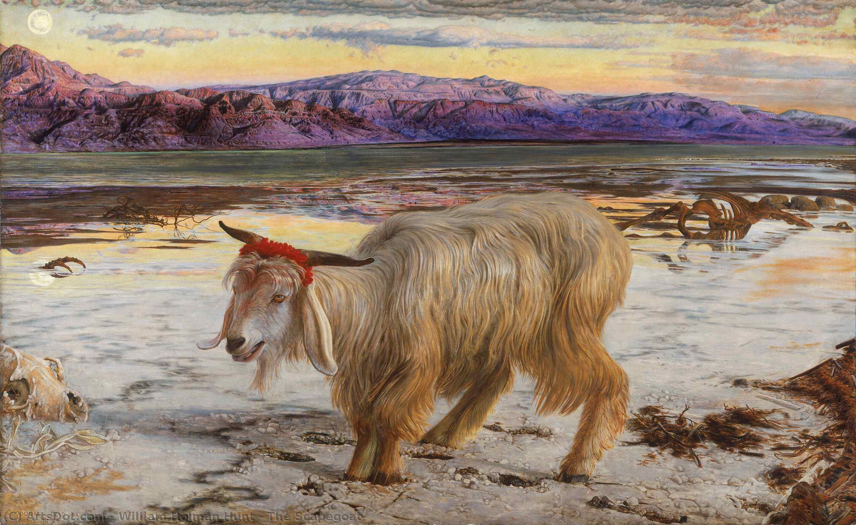 The Scapegoat — William Holman Hunt