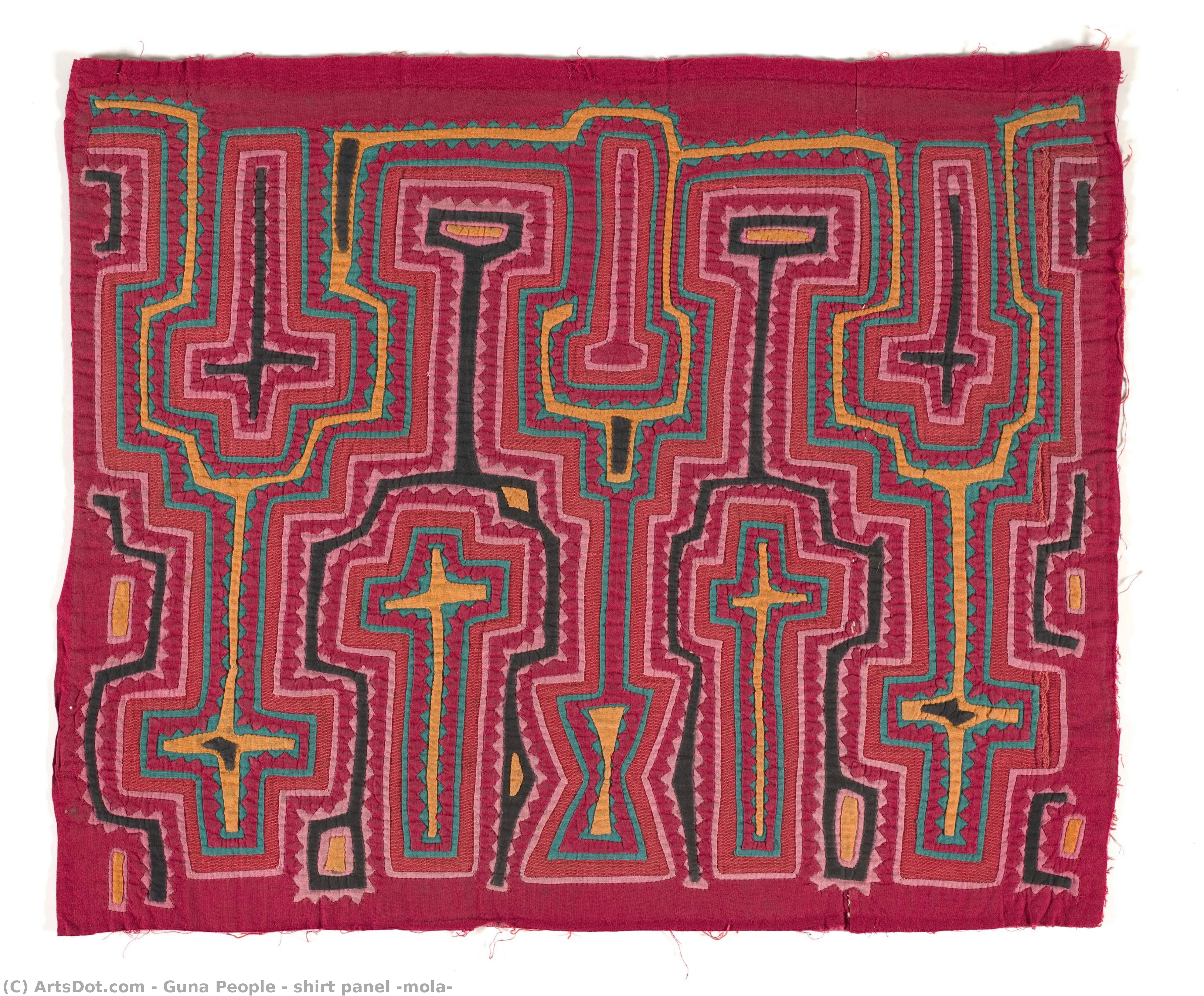 Shirt Panel (mola) — Guna People