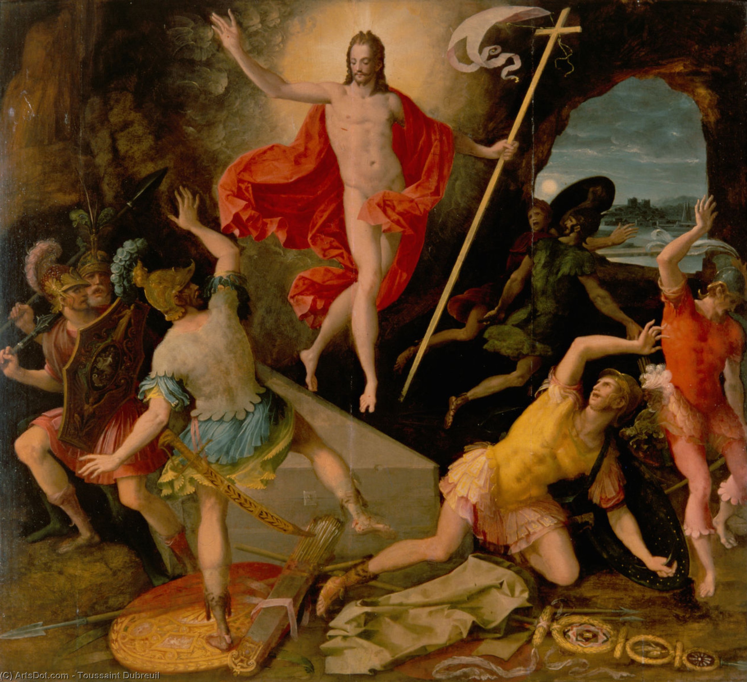 The Resurrection Of Christ — Туссант Дюбрюил