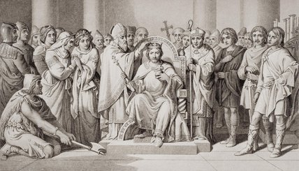 Coronation Of Harold Ii King Of The Anglo-saxons — Daniel Maclise