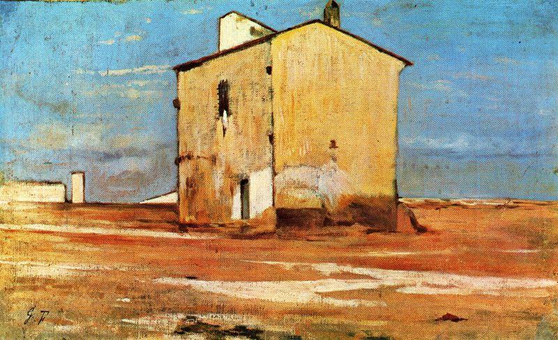 The Rendering Plant In Livorno — Giovanni Fattori