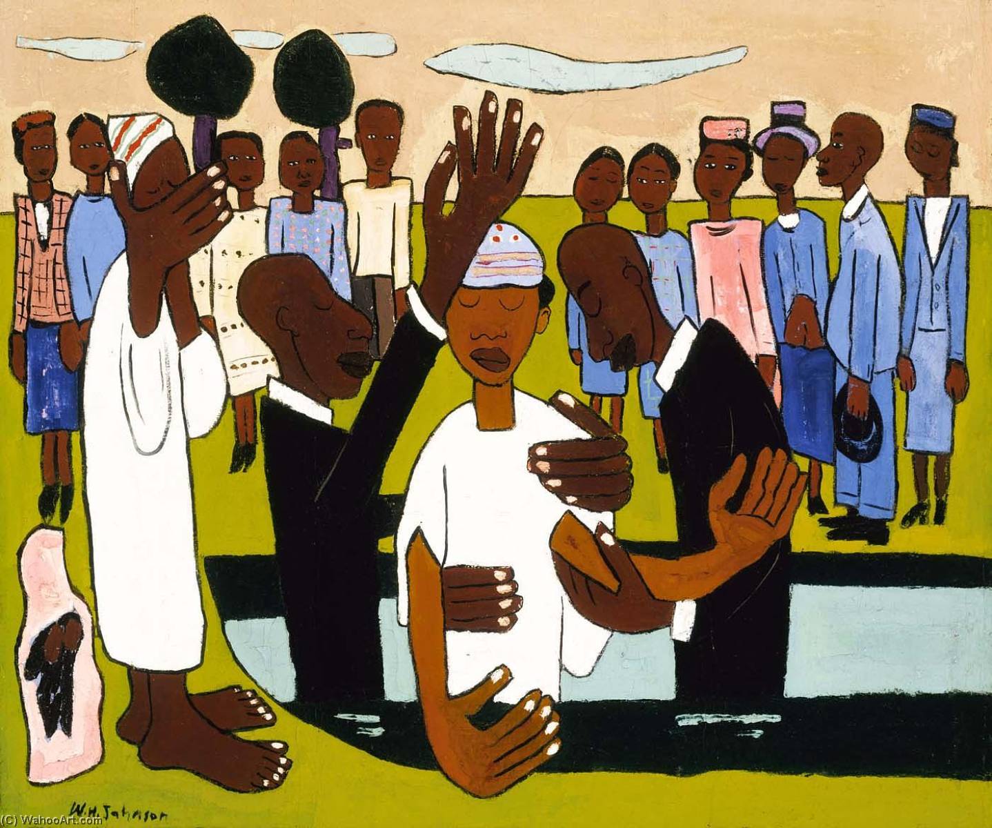 I Baptize Thee — William H. Johnson